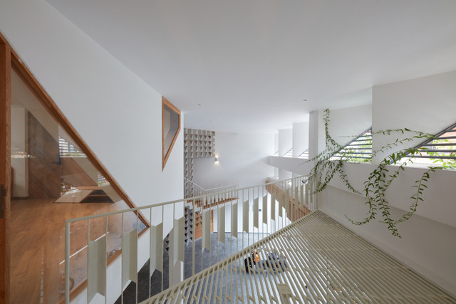 Ngẩn ngơ trước ngôi nhà ngôn ngữ tam giác ở TP HCM - Hình 6 Ngan ngo truoc ngoi nha ngon ngu tam giac o TP HCM-Hinh-6