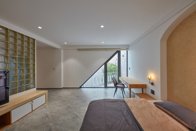 Ngẩn ngơ trước ngôi nhà ngôn ngữ tam giác ở TP HCM - Hình 9 Ngan ngo truoc ngoi nha ngon ngu tam giac o TP HCM-Hinh-9