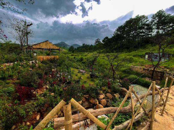 Lý Quí Khánh khoe vườn hoa rộng thênh thang như chốn "bồng lai tiên cảnh" - Hình 8 Ly Qui Khanh khoe vuon hoa rong thenh thang nhu chon