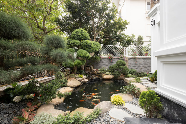 Bên trong căn biệt thự trị giá 250 tỷ giữa Hà Nội - Hình 2 Ben trong can biet thu tri gia 250 ty giua Ha Noi-Hinh-2