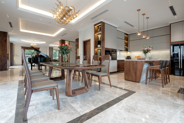 Bên trong căn biệt thự trị giá 250 tỷ giữa Hà Nội - Hình 5 Ben trong can biet thu tri gia 250 ty giua Ha Noi-Hinh-5