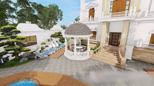 Toa lau dai cua dai gia Bich Ngan tai Can Tho rong toi 1.000m2-Hinh-4