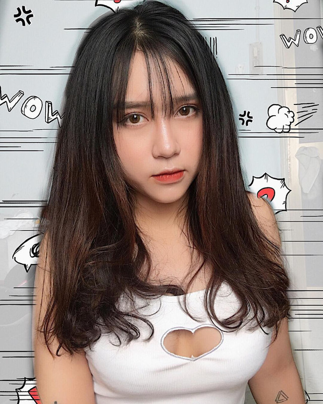 Thiếu nữ 2K1 mặt xinh hơn hotgirl, vòng một siêu to cực phẩm - Hình 7 Thieu nu 2K1 mat xinh hon hotgirl, vong mot sieu to cuc pham-Hinh-7