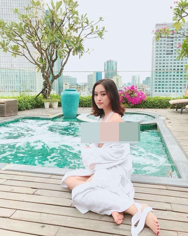 Mặc bikini khoe body cực gợi cảm nhưng hotgirl Thúy Vi bị bóc phốt điểm này - Hình 8 Mac bikini khoe body cuc goi cam nhung hotgirl Thuy Vi bi boc phot diem nay-Hinh-8
