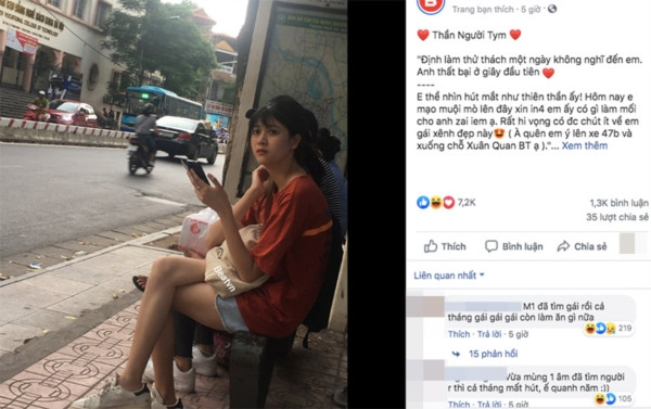 Bị chụp lén lúc chờ xe buýt, nữ sinh khiến bao chàng trai phải xao xuyến - Hình 2 Bi chup len luc cho xe buyt, nu sinh khien bao chang trai phai xao xuyen-Hinh-2