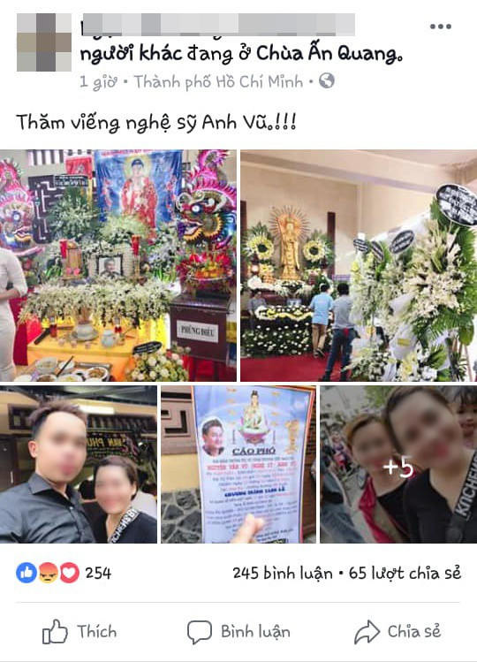 Đám đông livestream, cười đùa phản cảm ở lễ tang nghệ sĩ Anh Vũ Dam dong livestream, cuoi dua phan cam o le tang nghe si Anh Vu