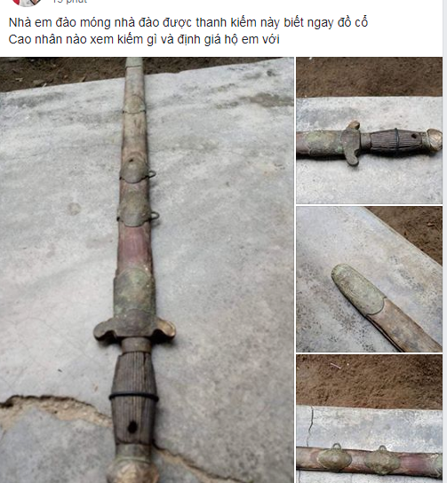 Bất ngờ đào được cổ vật, thanh niên lên mạng hỏi và nhận kết đắng Bat ngo dao duoc co vat, thanh nien len mang hoi va nhan ket dang