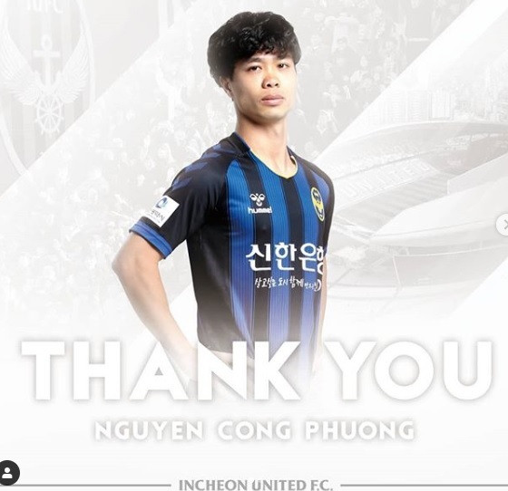 Công Phượng kết thúc hợp đồng sớm với Incheon để tìm thử thách mới ở châu Âu Cong Phuong ket thuc hop dong som voi Incheon de tim thu thach moi o chau Au
