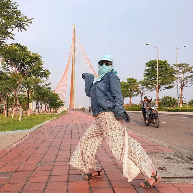 Cười vỡ bụng với "thời trang Ninja" check in muôn nơi của hội chị em - Hình 5 Cuoi vo bung voi