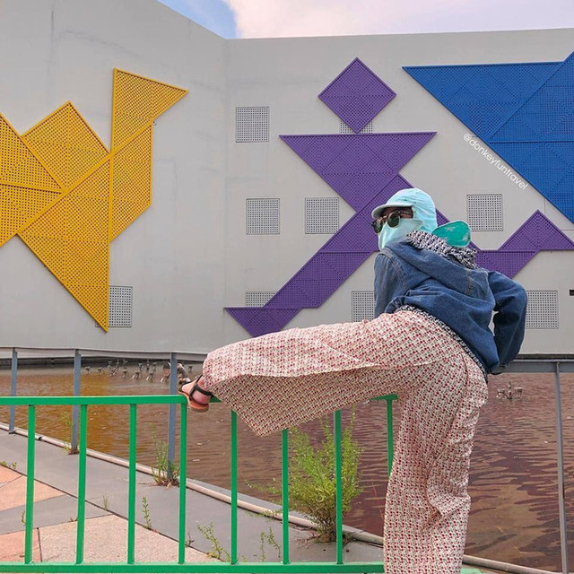 Cười vỡ bụng với "thời trang Ninja" check in muôn nơi của hội chị em - Hình 7 Cuoi vo bung voi