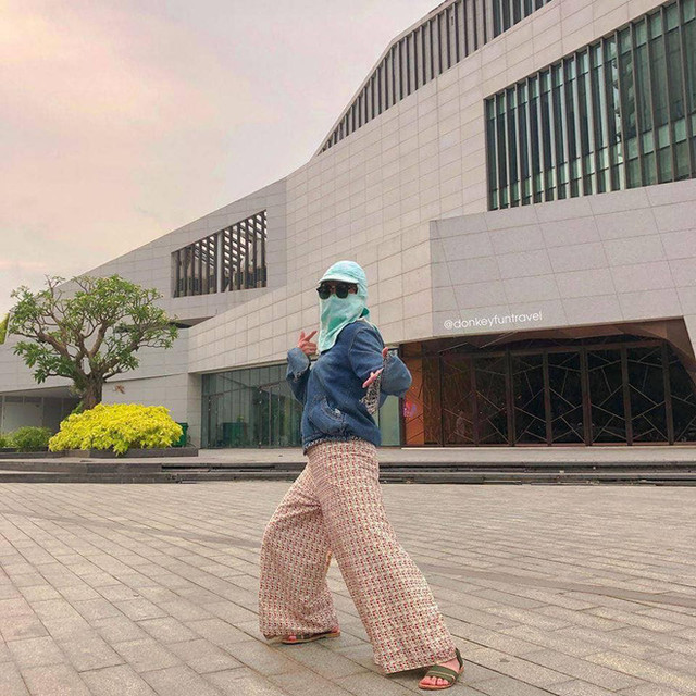 Cười vỡ bụng với "thời trang Ninja" check in muôn nơi của hội chị em - Hình 9 Cuoi vo bung voi