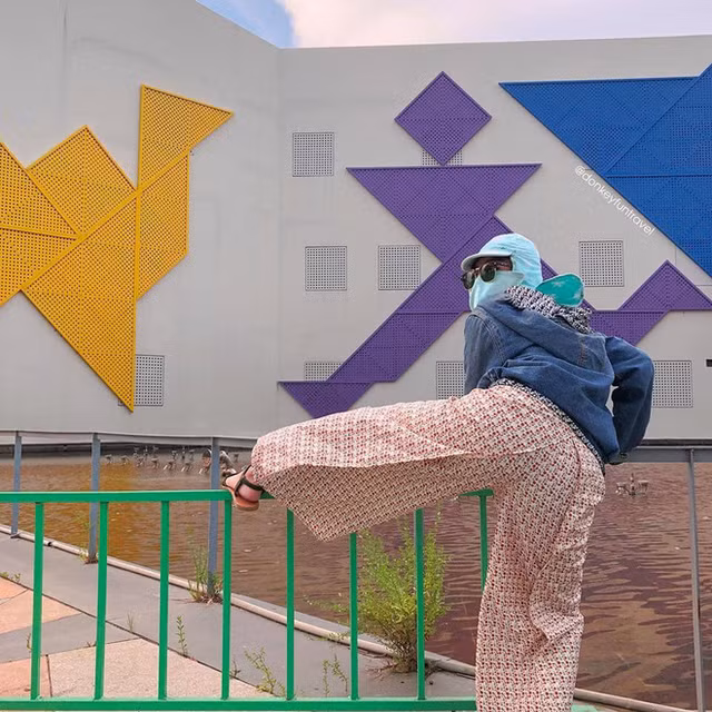 Cười vỡ bụng với "thời trang Ninja" check in muôn nơi của hội chị em - Hình 7 Cuoi vo bung voi