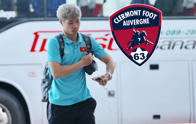 Clermont Foot 63 xác nhận Công Phượng sang thử việc 2 tháng ở Pháp Clermont Foot 63 xac nhan Cong Phuong sang thu viec 2 thang o Phap