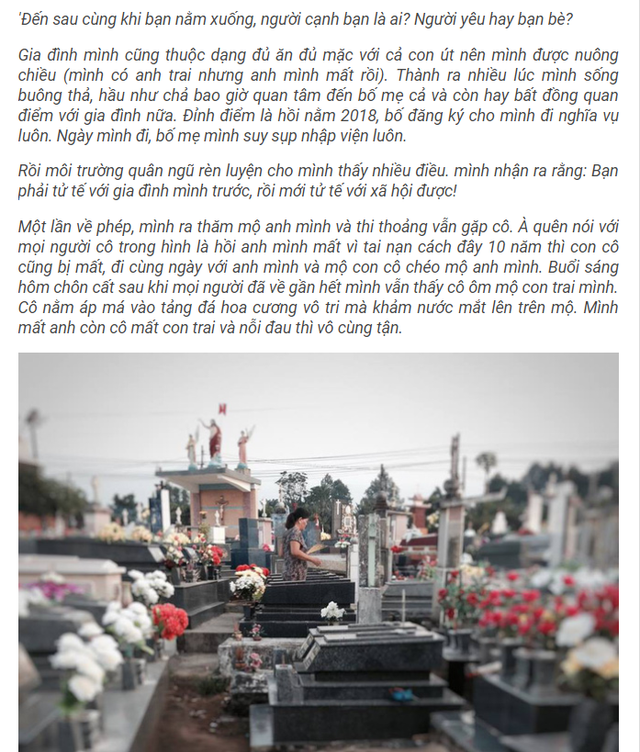 Câu chuyện xúc động về người mẹ 10 năm chăm mộ con - Hình 2 Cau chuyen xuc dong ve nguoi me 10 nam cham mo con-Hinh-2