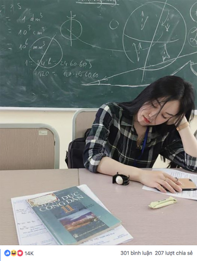 Cô giáo xinh hơn hotgirl thu hút mọi ánh nhìn sau bức ảnh này Co giao xinh hon hotgirl thu hut moi anh nhin sau buc anh nay