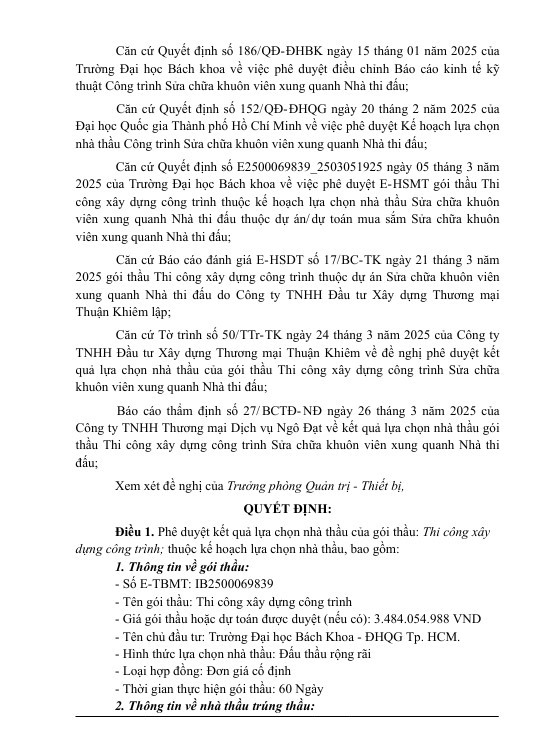 2 goi thau xay lap tai DH Bach Khoa TP HCM ve tay Cty Hien Phuong-Hinh-5