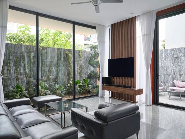 Cận cảnh 'khu vườn trên mây' trong căn nhà 3 tầng - Hình 7 Can canh 'khu vuon tren may' trong can nha 3 tang-Hinh-7