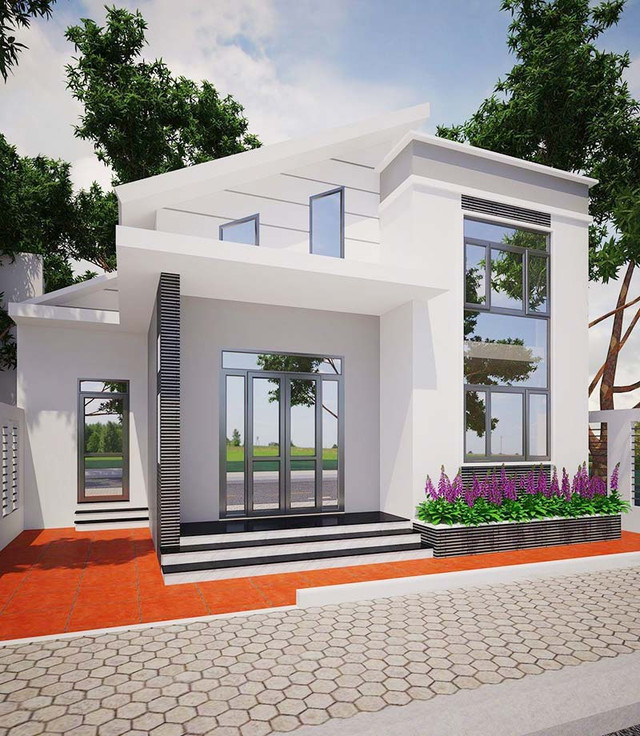 Chi tiết 10 mẫu nhà 400 triệu đồng - Hình 5 Chi tiet 10 mau nha 400 trieu dong-Hinh-5