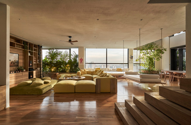 Penthouse như rừng nhiệt đới giữa Sài Gòn xuất hiện trên báo Mỹ Penthouse nhu rung nhiet doi giua Sai Gon xuat hien tren bao My