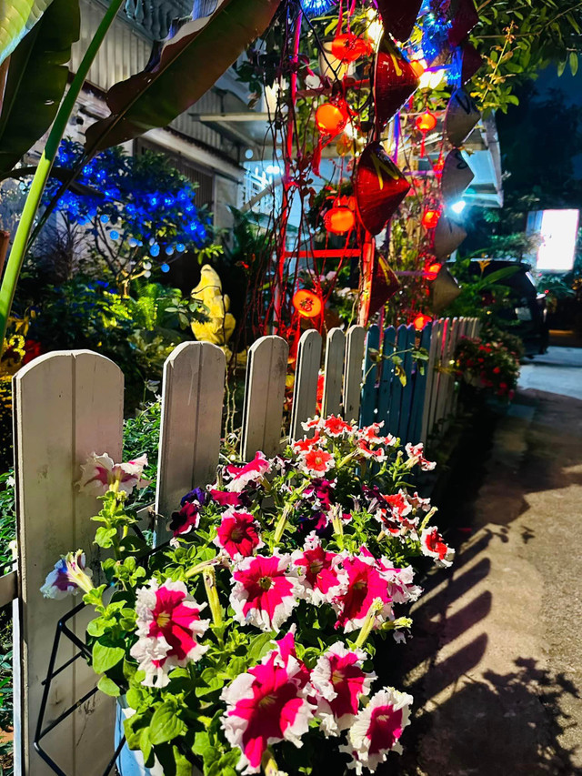 Vy Oanh khoe biệt thự lộng lẫy sắc hoa những ngày đầu Xuân - Hình 3 Vy Oanh khoe biet thu long lay sac hoa nhung ngay dau Xuan-Hinh-3