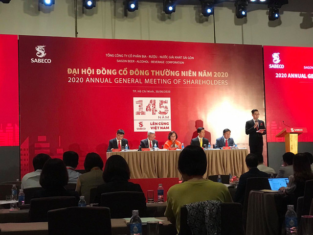 ĐHĐCĐ Sabeco: Tập trung vào kinh doanh thay vì 'cứu giá' cổ phiếu trên thị trường DHDCD Sabeco: Tap trung vao kinh doanh thay vi 'cuu gia' co phieu tren thi truong