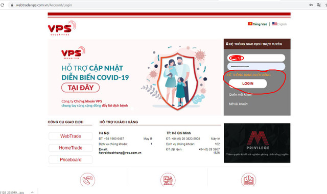 Công ty Chứng khoán VPS gặp sự cố đăng nhập phiên sáng 19/5, ai đền bù cho nhà đầu tư? Cong ty Chung khoan VPS gap su co dang nhap phien sang 19/5, ai den bu cho nha dau tu?