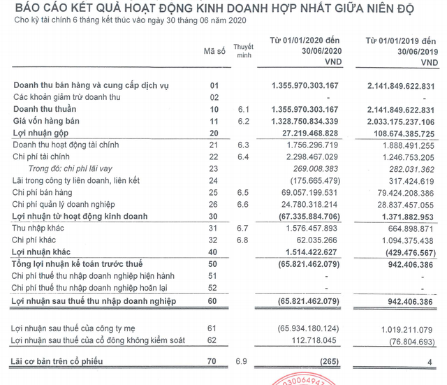 Petec lỗ 66 tỷ đồng bán niên 2020, kiểm toán viên đưa ra ý kiến ngoại trừ Petec lo 66 ty dong ban nien 2020, kiem toan vien dua ra y kien ngoai tru