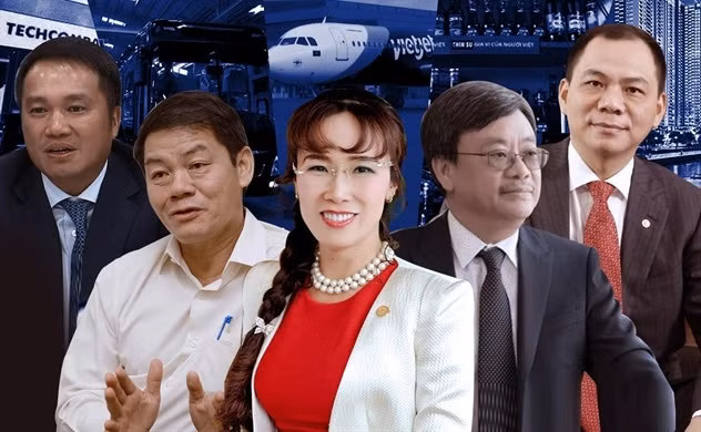 4 ty phu Viet Nam rot hang, ong chu Masan ra khoi danh sach ty phu USD