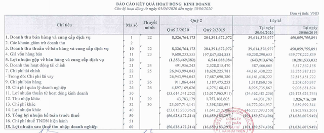 Fortex đã lỗ hơn 100 tỷ đồng trong 6 tháng đầu năm Fortex da lo hon 100 ty dong trong 6 thang dau nam