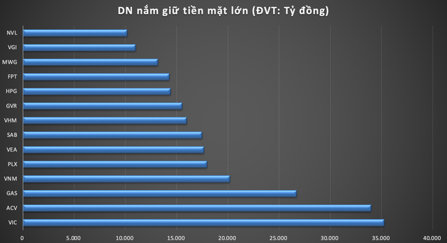 Top những doanh nghiệp sở hữu hơn 10.000 tỷ đồng tiền mặt trong đại dịch Top nhung doanh nghiep so huu hon 10.000 ty dong tien mat trong dai dich
