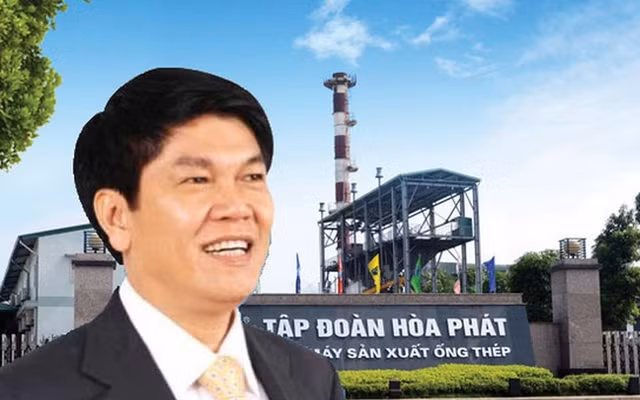 Hoa Phat cua ‘vua thep’ Tran Dinh Long lao dao trong chinh chien luoc cua minh, no phai tra 51.400 ty