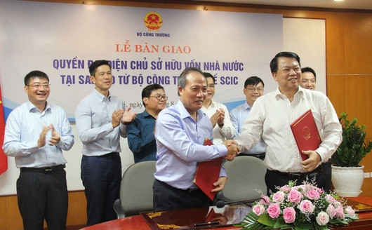 SCIC đã nhận 36% vốn Sabeco từ Bộ Công thương SCIC da nhan 36% von Sabeco tu Bo Cong thuong
