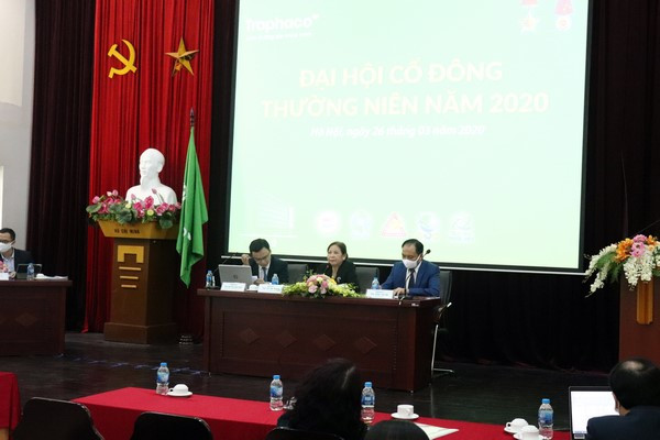 Traphaco đặt kế hoạch doanh thu 2.000 tỷ đồng năm 2020, chia cổ tức 30% Traphaco dat ke hoach doanh thu 2.000 ty dong nam 2020, chia co tuc 30%