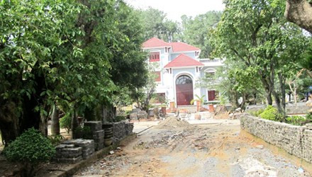 Biệt thự không phép ở ĐN: Tướng CA, đại gia phải lộ diện Biet thu khong phep o DN: Tuong CA, dai gia phai lo dien
