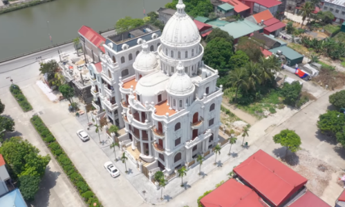 Cận cảnh dinh thự xa hoa 200 tỷ của đại gia Ninh Bình Can canh dinh thu xa hoa 200 ty cua dai gia Ninh Binh