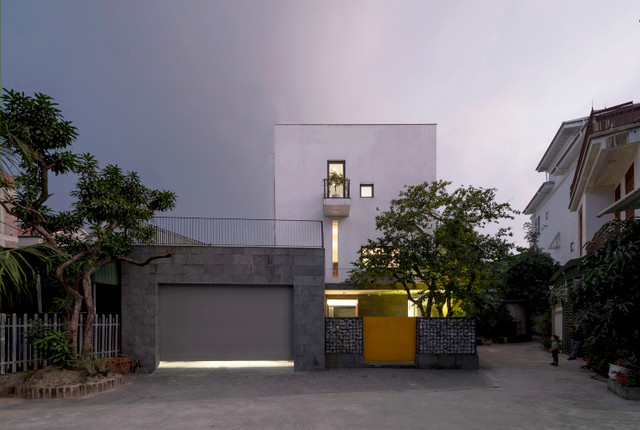 Nhà đẹp 'không góc chết' dù xây trên đất méo ở Hà Tĩnh - Hình 8 Nha dep 'khong goc chet' du xay tren dat meo o Ha Tinh-Hinh-8