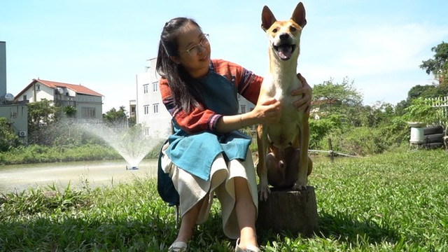 Nữ dược sĩ sở hữu trang trại chó Phú Quốc bạc tỷ Nu duoc si so huu trang trai cho Phu Quoc bac ty