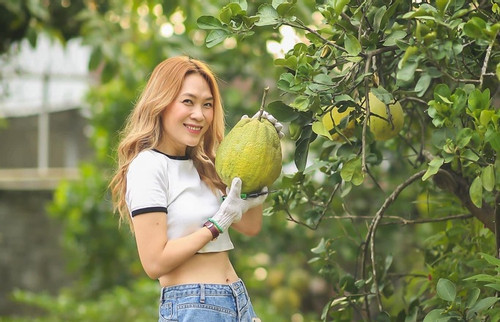 Khu vườn ngập hoa trái như khu sinh thái của Mỹ Tâm - Hình 12 Khu vuon ngap hoa trai nhu khu sinh thai cua My Tam-Hinh-12