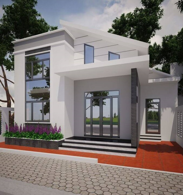 10 mẫu nhà cấp 4 gác lửng 3 phòng ngủ đẹp mê ly, tiền xây chỉ 500 triệu - Hình 4 10 mau nha cap 4 gac lung 3 phong ngu dep me ly, tien xay chi 500 trieu-Hinh-4