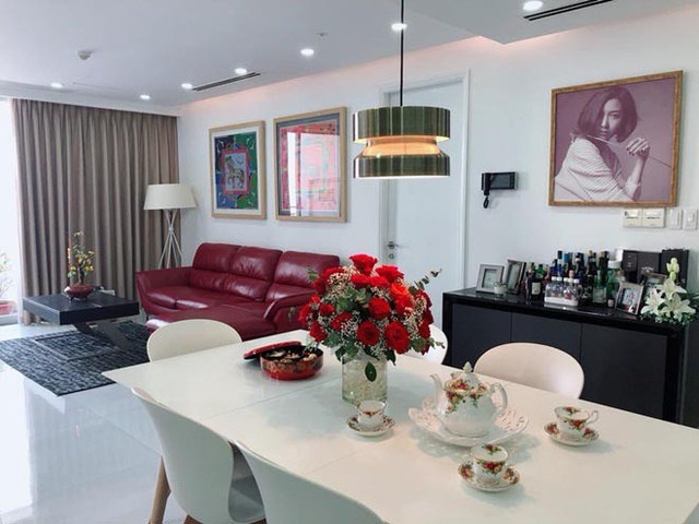 Cận cảnh Penhouse 400m2 tuyệt đẹp của Á hậu Thúy Vân - Hình 5 Can canh Penhouse 400m2 tuyet dep cua A hau Thuy Van-Hinh-5