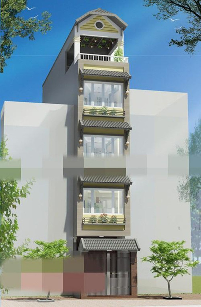 Đây là 10 mẫu nhà phố mặt tiền 3m đơn giản nhưng đẹp tuyệt vời - Hình 9 Day la 10 mau nha pho mat tien 3m don gian nhung dep tuyet voi-Hinh-9