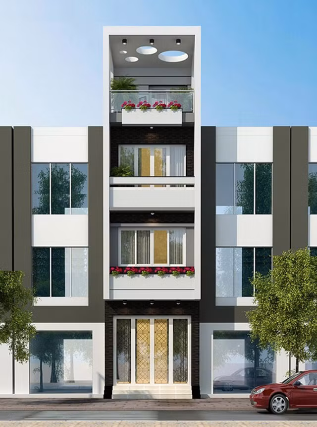 Day la 10 mau nha pho mat tien 3m don gian nhung dep tuyet voi-Hinh-7