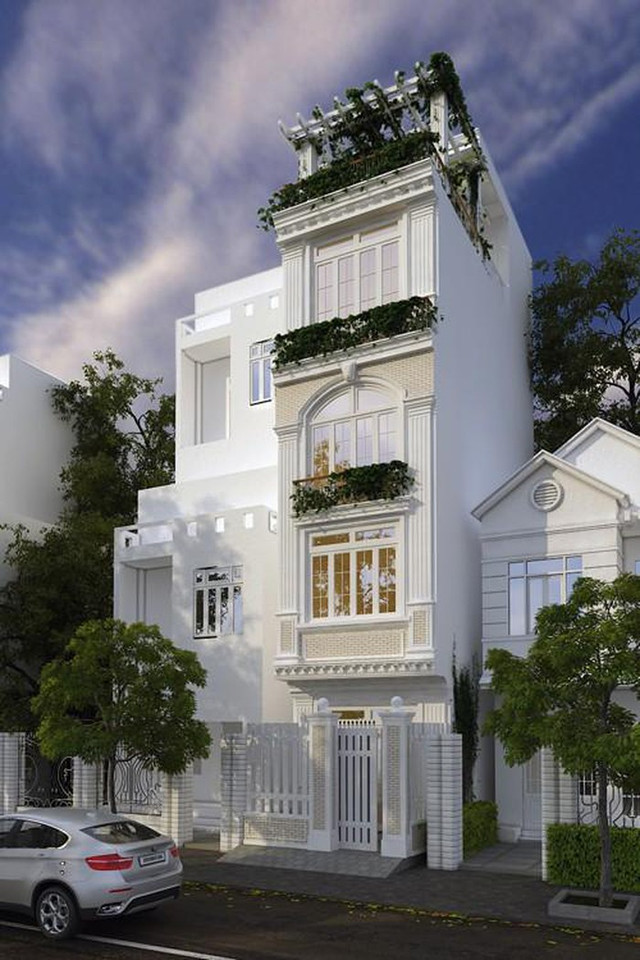 Đây là 10 mẫu nhà phố mặt tiền 3m đơn giản nhưng đẹp tuyệt vời - Hình 10 Day la 10 mau nha pho mat tien 3m don gian nhung dep tuyet voi-Hinh-10