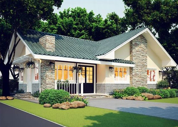 10 mẫu nhà nông thôn 1 tầng cực đẹp nhìn là muốn xây ngay 10 mau nha nong thon 1 tang cuc dep nhin la muon xay ngay