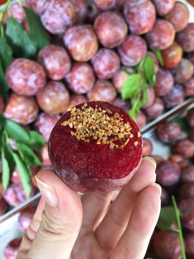 Cách phân biệt mận Trung Quốc và mận Việt Nam - Hình 8 Cach phan biet man Trung Quoc va man Viet Nam-Hinh-8