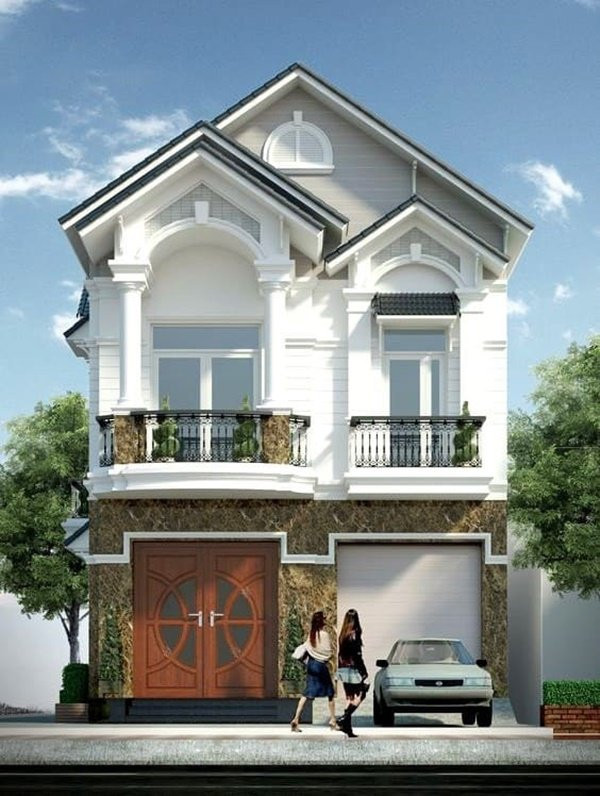 10 mẫu nhà ống 2 tầng đẹp cuốn hút - Hình 8 10 mau nha ong 2 tang dep cuon hut-Hinh-8