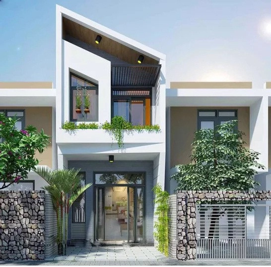 10 mẫu nhà ống 2 tầng đẹp cuốn hút - Hình 3 10 mau nha ong 2 tang dep cuon hut-Hinh-3