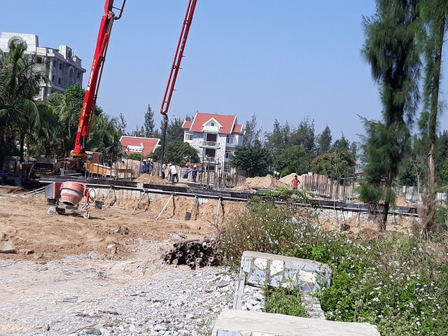 Công ty Euro xây dựng nhiều công trình không phép ở Khu du lịch biển Hải Tiến - Hình 2 Cong ty Euro xay dung nhieu cong trinh khong phep o Khu du lich bien Hai Tien-Hinh-2