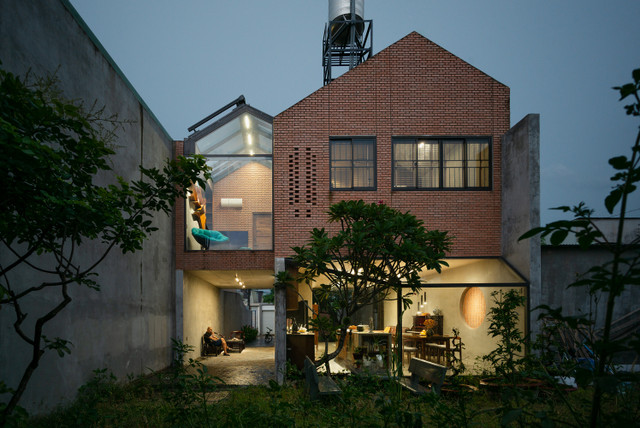 Chiêm ngưỡng ngôi nhà gạch đẹp miễn chê ở Đồng Nai Chiem nguong ngoi nha gach dep mien che o Dong Nai