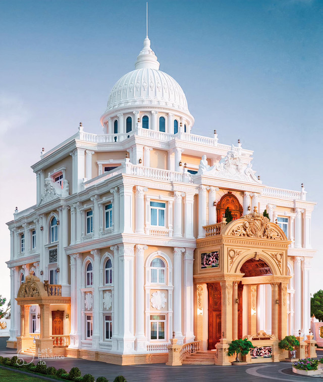 Cận cảnh dinh thự Lang Truyền được dát vàng rộng 3.000m2 - Hình 2 Can canh dinh thu Lang Truyen duoc dat vang rong 3.000m2-Hinh-2